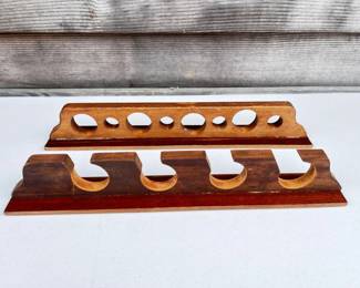 176 WoodenFishingRodHolder