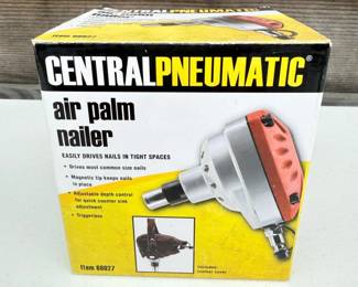 53 CentralPneumaticAirPalmNailer