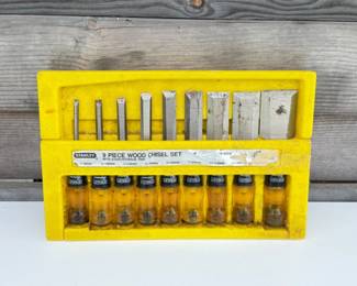 38 Stanley9PieceWoodChiselSet