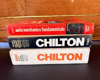 62 CollectionofAutoMechanicBooks