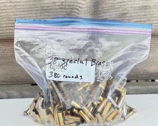 170 38SpecialBrass380Rounds