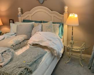 All linens are for sale!
