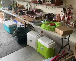 Coolers, gift wrapping