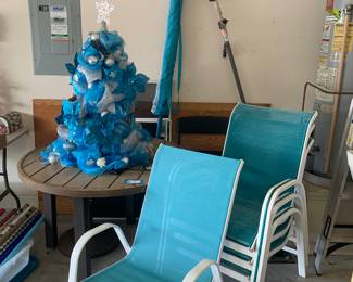 Home made table holiday tree