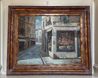 Original Oil Painting Framed - Van Dali