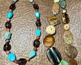 Gemstone necklaces