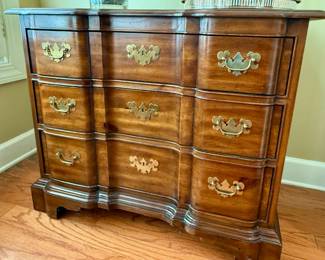 Vintage 3 Drawer Dresser with Brass Handles - Heritage