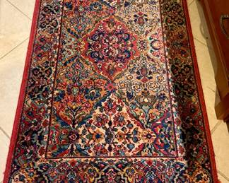 "Multicolor Panel Kirman" Karastan Woven Wool Pile Rug - 2'6"x4'3"