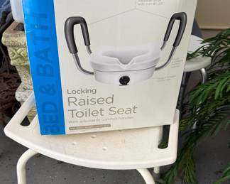 Shower Chair and Raised Toilet Seat