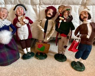 Byers' Choice Ltd. "The Carolers" figurines from 1991-2001