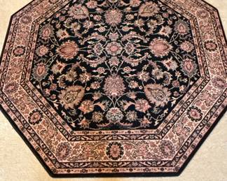 "Ispaghan" - Kashimar Area Rug - 4'6"x4'6"