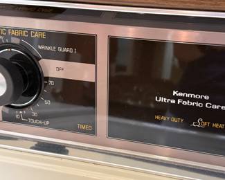Kenmore Ultra Fabric Care Dryer