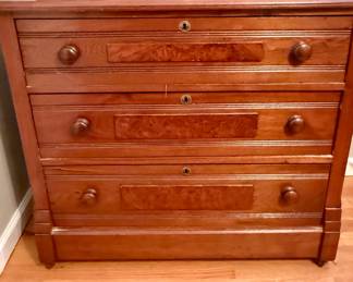 Antique Three Drawer Dresser