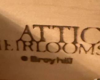 Attic Heirlooms by Broyhill Dresser with Mirror