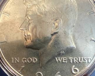 1966 Kennedy Half Dollar