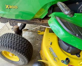 John Deere X300 Riding Mower
