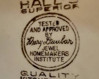 Hall's Superior Kitchenware