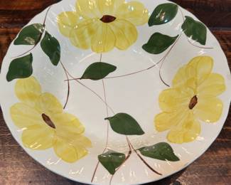 Blue Ridge Hand Painted Underglaze Plate