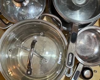Assorted Pots and Pans