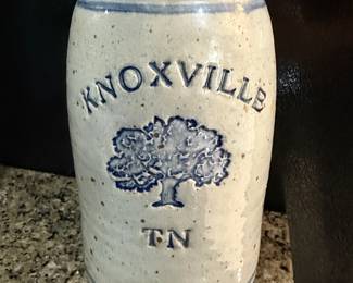 Knoxville TN Stoneware Crock
