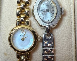 Anne Klein and Elgin Wrist Watches