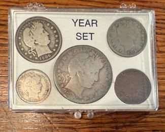 1908 Year Coin Set
