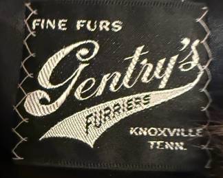 Gentry's Furriers of Knoxville Fur Coat