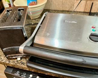 Proctor Silex Toaster and Breville Waffle Maker