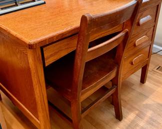 Antique Desk and Chair