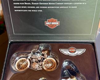 Harley Davidson Motorcycles Hallmark Keepsake 100th Anniversary Ornaments