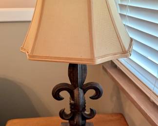 Fleur de Lis Table Lamp