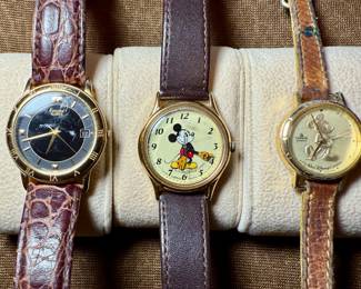 Citizen Quartz Watch and Lorus Mickey Mouse Watches