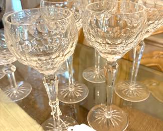 Waterford wine glasses
