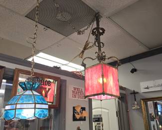 Stained glass lights