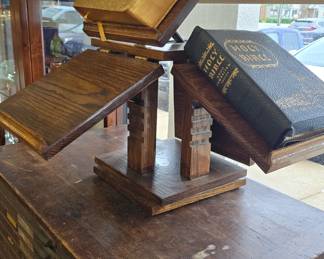 Awesome vintage hand made Book carousel.