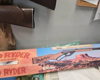 Red Ryder BB gun in box