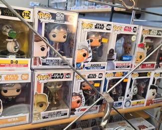 Massive FUNKO POP Collection and other collectible toys, Pez, Star-trek, Disney etc.