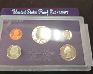 1987 us proof mint set