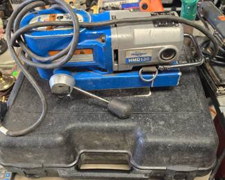 Hougen hmd 130magnetic drill with case