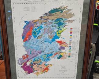 nice framed map