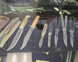 Fixed blades, pocketknives, and more