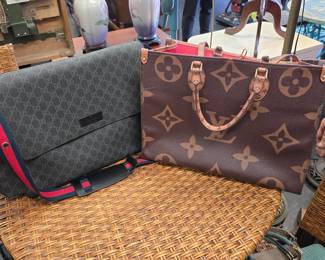 Gucci, and louis V purses nice but believe they are Knockoffs