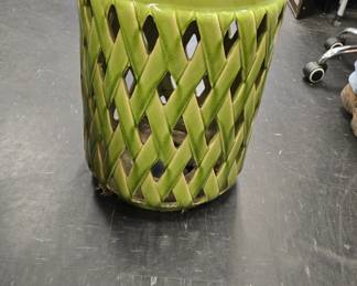 large garden stool ceramic