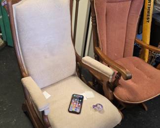 vintage rocking chair one Eastlake style