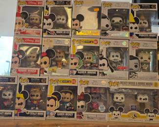 Massive FUNKO POP Collection and other collectible toys, Pez, Star-trek, Disney etc.