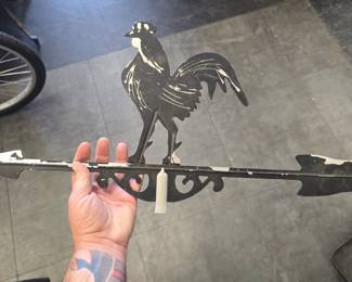 half a weathervane