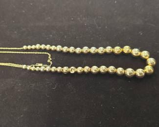 14k gold necklace