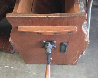 vintage butter churn