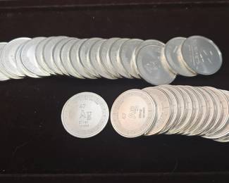 1oz .999 fine silver rounds
