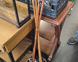 vintage ski poles